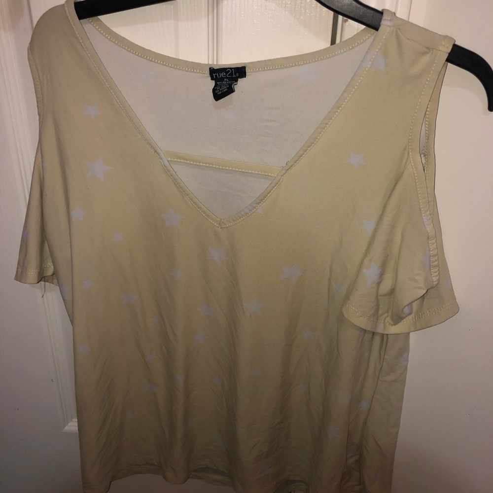 cold shoulder top